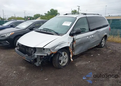 2007 Dodge Grand Caravan Sxt z USA, uszkodzony, nr VIN 2D4GP44L37R357293